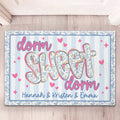 Dorm Sweet Dorm - Personalized Doormat