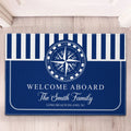 Welcome Aboard - Personalized Doormat